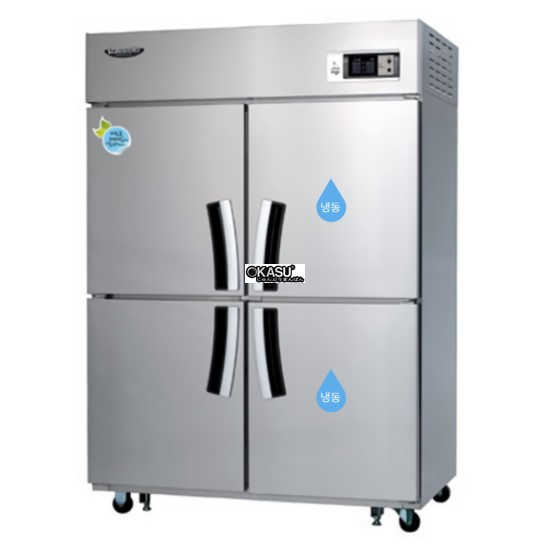 tu dong mat inox 4 canh lassele ld-1143hrf hinh 0