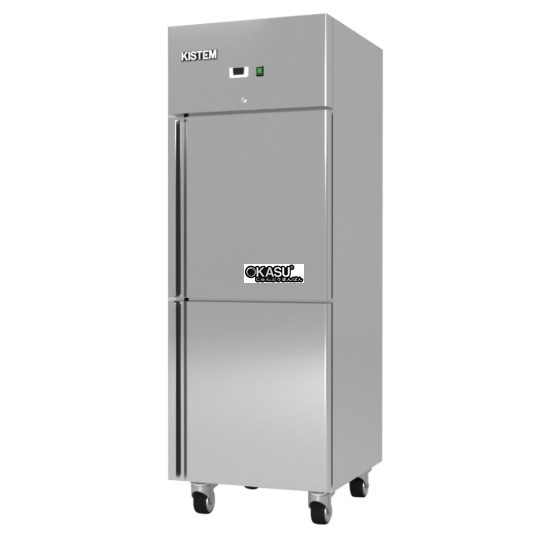 tu mat inox 2 canh kistem kis-xfgn25r (quat gio) hinh 0