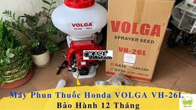 may phun phan, phun thuoc honda volga gx35 vh-26l hinh 0