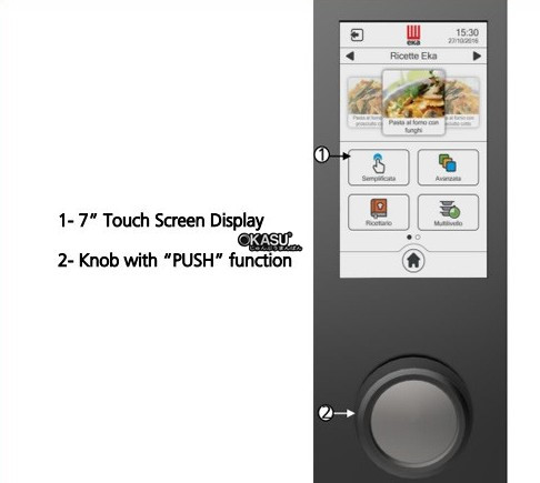 lo nuong hap da nang cam ung 4 khay eka mkf 464 ts  hinh 1