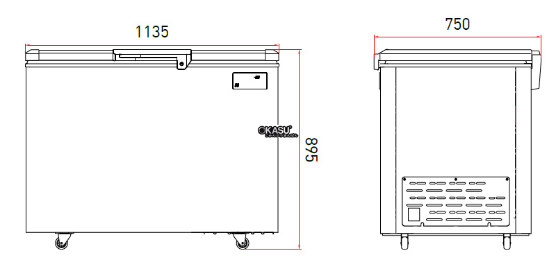 tu lanh kim chi gct-k350 han quoc (350l) hinh 3