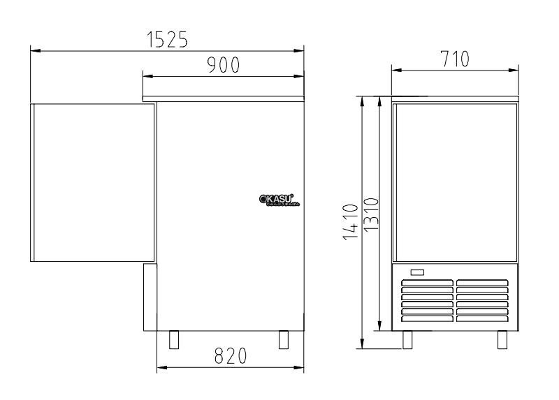 tu lanh am sau kolner cdl-60l218 (218 lit) hinh 0