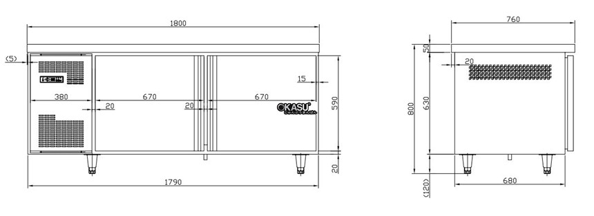 ban mat 2 canh kolner tc0.4l2 (lanh truc tiep) hinh 0