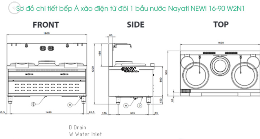 bep a xao dien tu doi 1 bau nuoc nayati newi 16-90 w2n1 hinh 0
