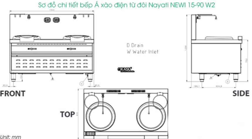 bep a xao dien tu doi nayati newi 15-90 w2 hinh 0