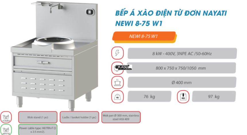 bep a xao dien tu don nayati newi 8-75 w1 hinh 0