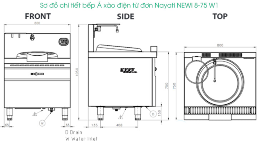 bep a xao dien tu don nayati newi 8-75 w1 hinh 1