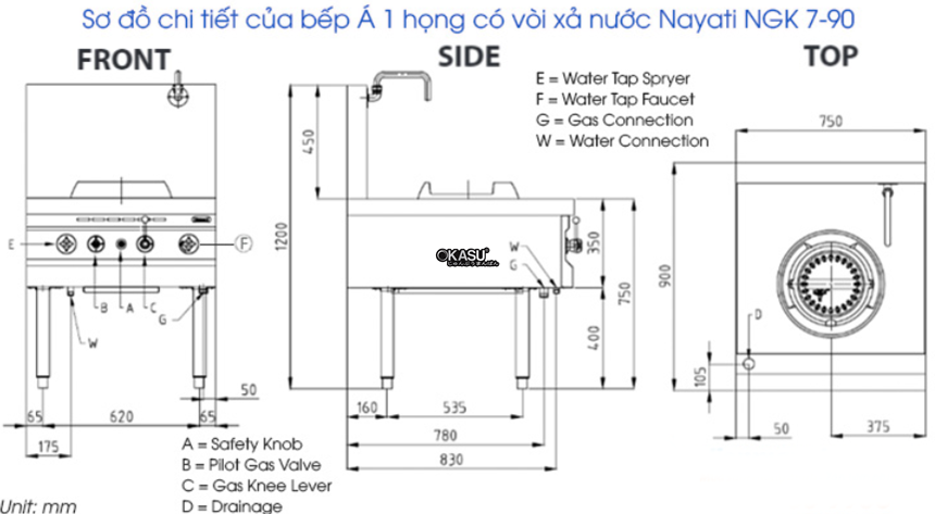 bep a 1 hong co voi xa nuoc nayati ngk 7-90 hinh 0