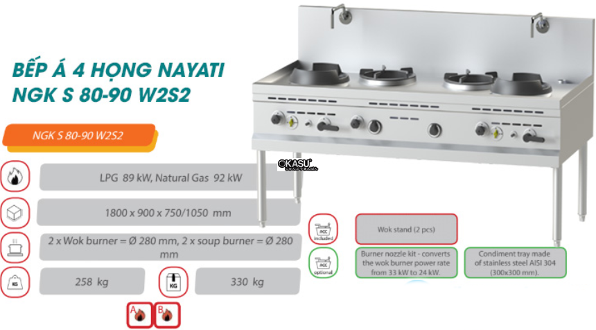 bep a 4 hong nayati ngk s 80-90 w2s2 hinh 0