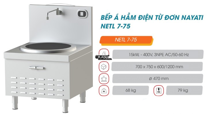 bep a ham dien tu don nayati netl 7-75 hinh 0