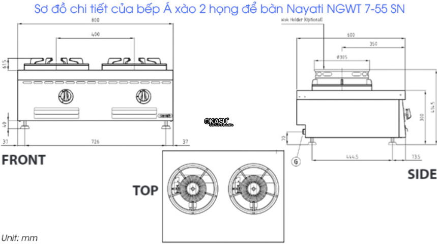 bep a xao 2 hong de ban nayati ngwt 7-55 sn hinh 0