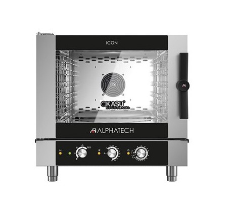 lo nuong hap da nang alphatech icgm051e 5 khay dung gas hinh 0