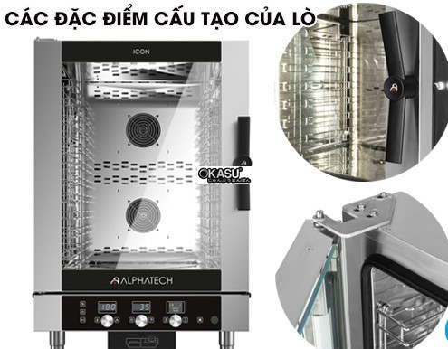 lo nuong hap da nang alphatech icet101e 10 khay dung dien hinh 1