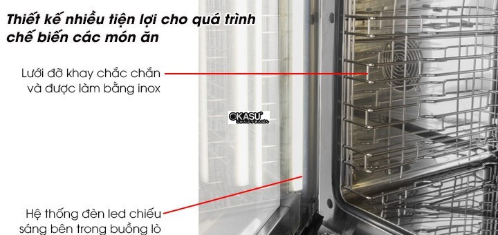 lo nuong hap da nang alphatech icet051e 5 khay dung dien hinh 1