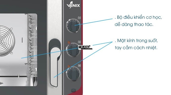 lo nuong hap da nang venix sq053m00 5 khay hinh 1