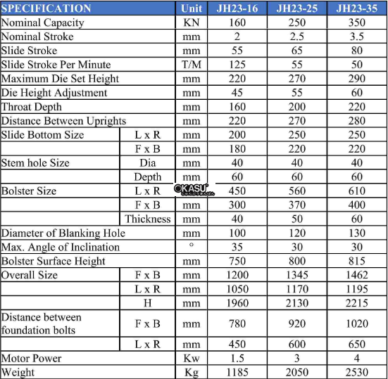 may dap khung c ban nghieng jh23-25 hinh 0