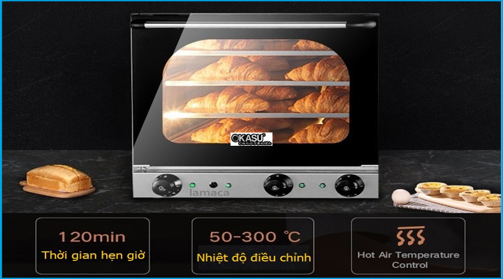 lo nuong banh doi luu lamaca 4 khay cvol-04a  hinh 1