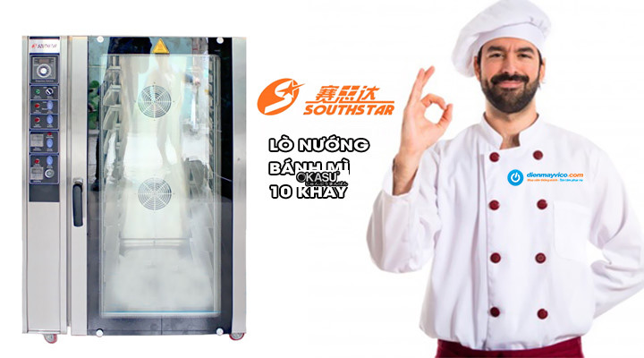 lo nuong banh mi doi luu southstar 10 khay hinh 0
