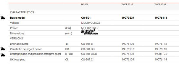 may rua bat undercounter fagor co-501 hinh 0