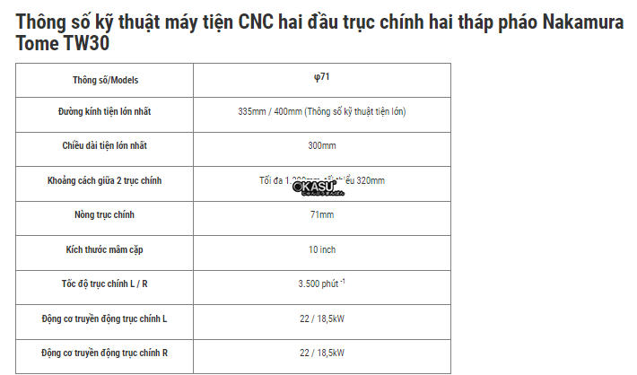 may tien cnc hai truc chinh nakamuratome tw-30 hinh 0