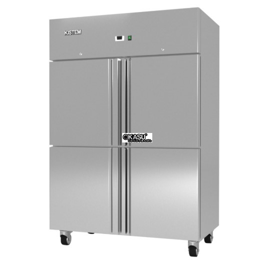 tu mat inox 4 canh kistem kis-xfgn45r (quat gio) hinh 0