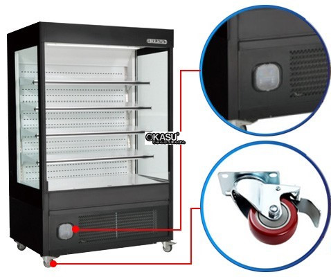 tu mat sieu thi 1m2 berjaya bs-os 4sc-2b hinh 1