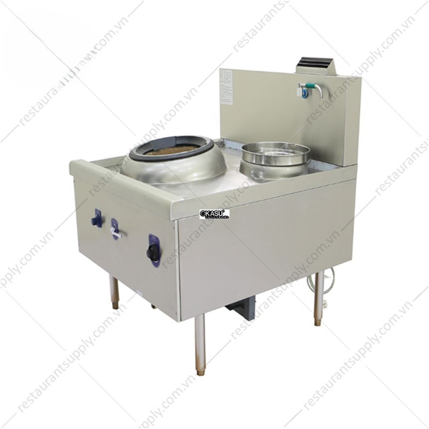 bep xao 1 hong dung gas co quat thoi + 1 noi nuoc ekwr11b hinh 0