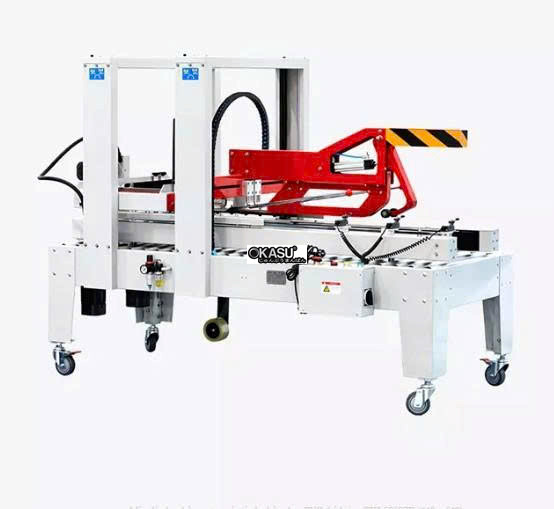 may dan bang keo thung carton (dung cho bang keo pvc) hualian fxj-5050zb  hinh 1