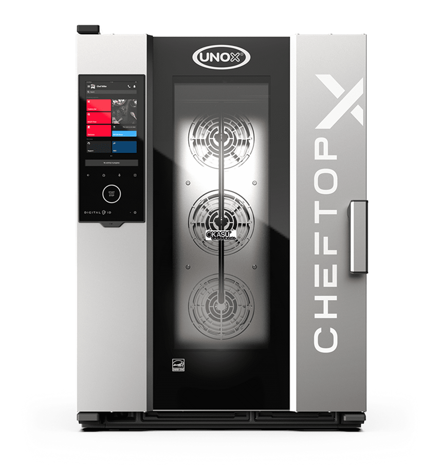 lo nuong doi luu 10 khay dung gas unox cheftop-x™ xeda-1011-gxrs hinh 0