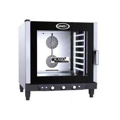 lo nuong quat tu dong unox cheflux xv593 7 khay hinh 0