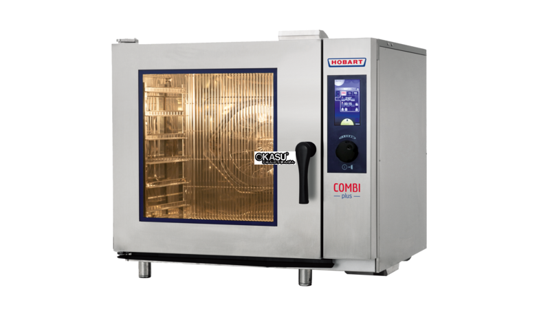 lo nuong ket hop hap doi luu dung gas hobart combi-plus hpj061g hinh 0