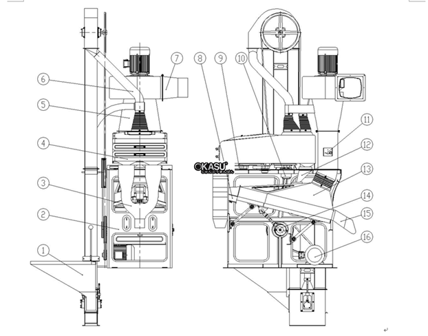 may lam sach va huy da ket hop may gao xl tqlq50a hinh 0