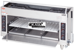 bep nuong gas toc do maruzen mgk-124ub hinh 0