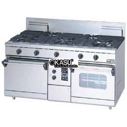 bep au 5 dau dot kem lo nuong dung gas maruzen rgr-1575xd hinh 0