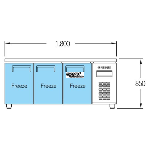 ban dong 3 canh inox everzen uds-18ftir hinh 1