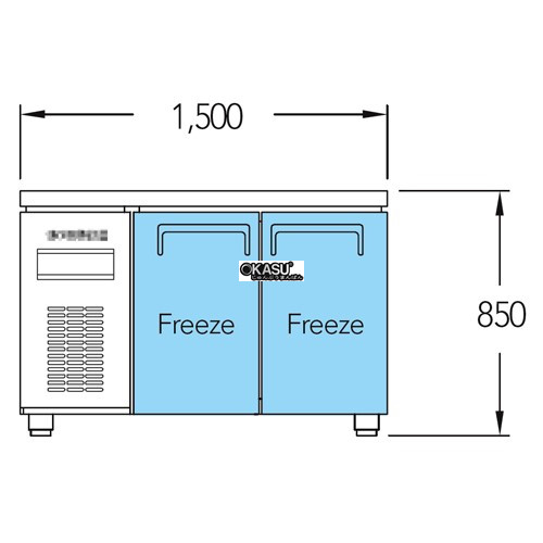 ban dong 2 canh inox everzen uds-15ftir hinh 1