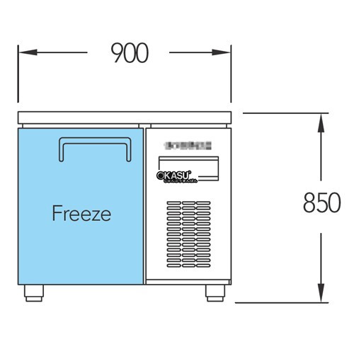 ban dong 1 canh inox everzen uds-9ftir hinh 1