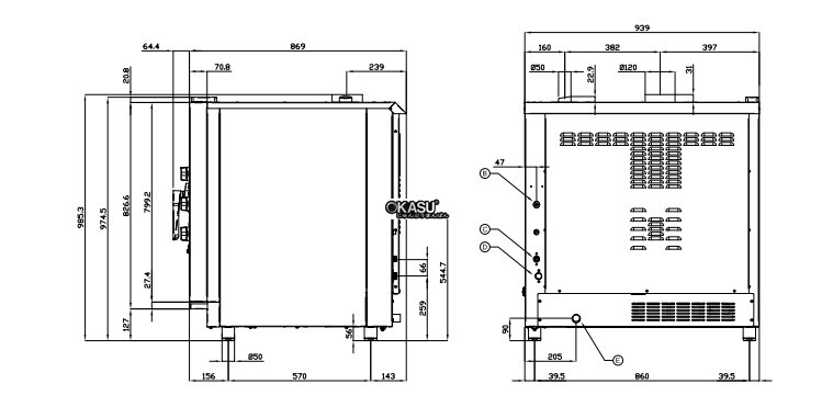 lo nuong doi luu dung gas lotus sl006-dag hinh 1