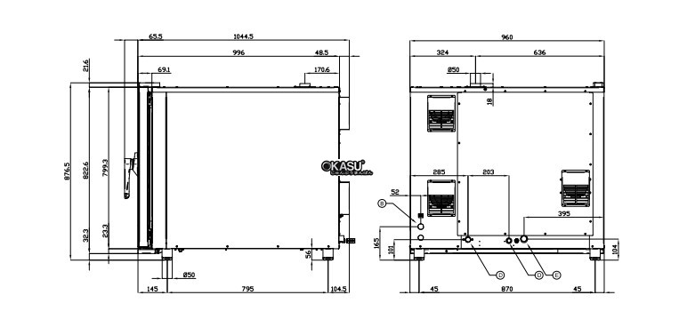 lo nuong doi luu lon dung dien lotus bl206-dde hinh 1