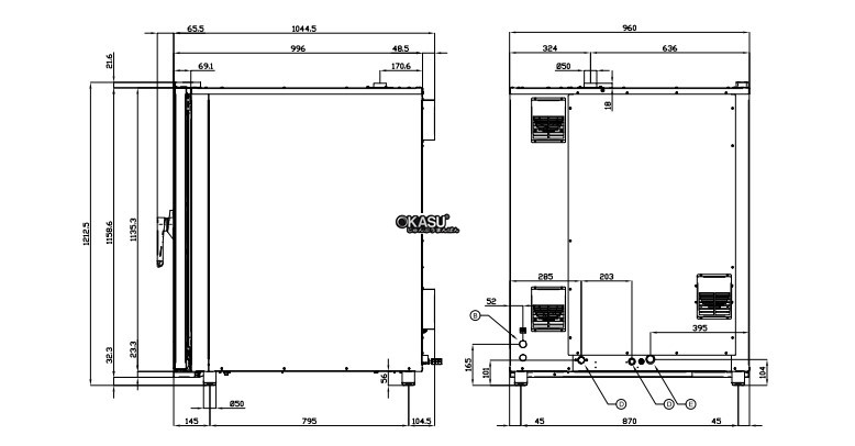 lo nuong doi luu lon dung dien lotus bl210-dde hinh 1