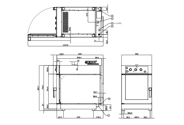 lo nuong doi luu lotus tl106-dae hinh 1