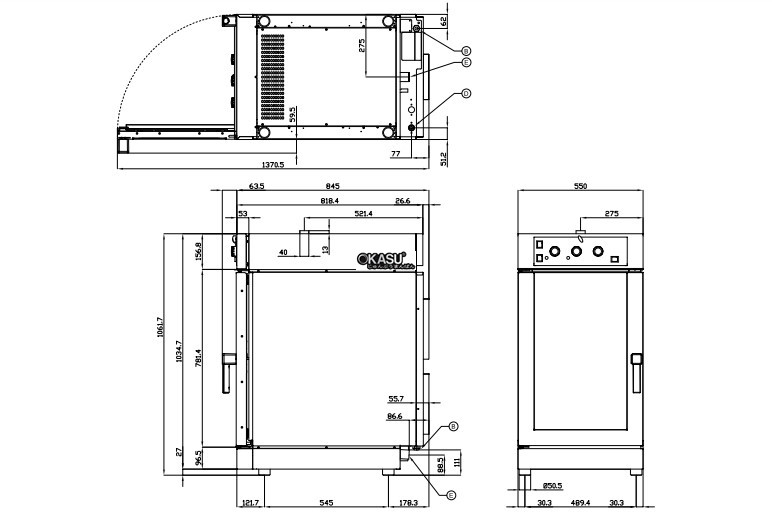 lo nuong doi luu lotus tl110-dae hinh 1