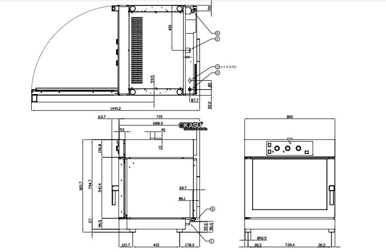 lo nuong doi luu lotus tl006-dte hinh 1