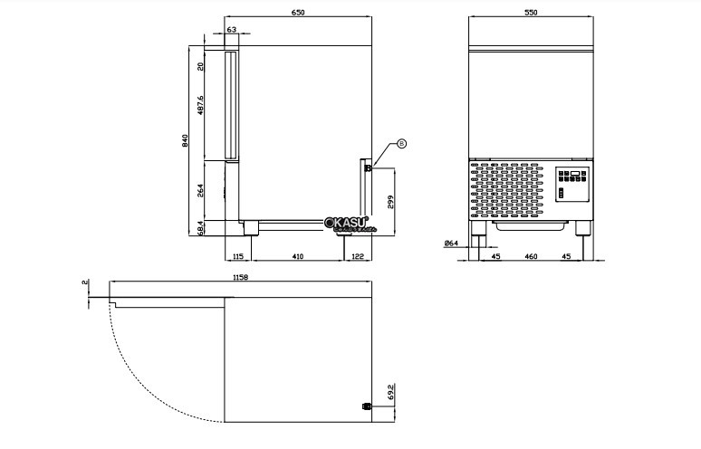 may lam lanh nhanh lotus tlbf105-e hinh 1