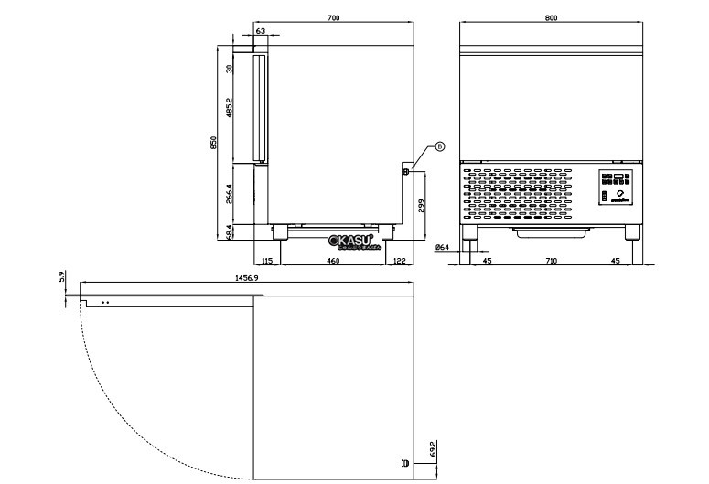 may lam lanh nhanh lotus tlbf005-e hinh 1