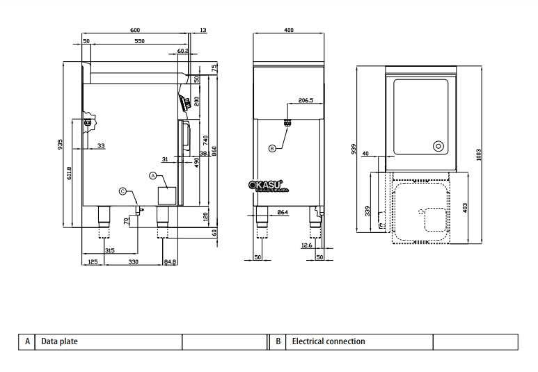 bep ham dien da nang co dinh lotus brf-64et hinh 0