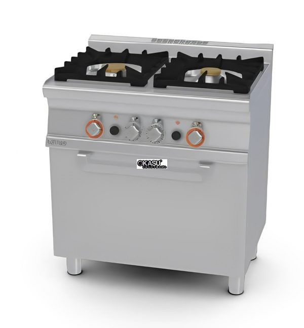 bep au 2 hong dung gas co lo nuong lotus cf2-68gem hinh 0