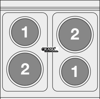 bep au 4 hong dung dien va lo nuong dien (cua thep khong gi) lotus cfm4-66et hinh 0