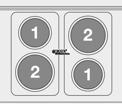 bep au 4 hong dung dien va lo nuong dien (cua thep khong gi) lotus cfm4-68et hinh 0