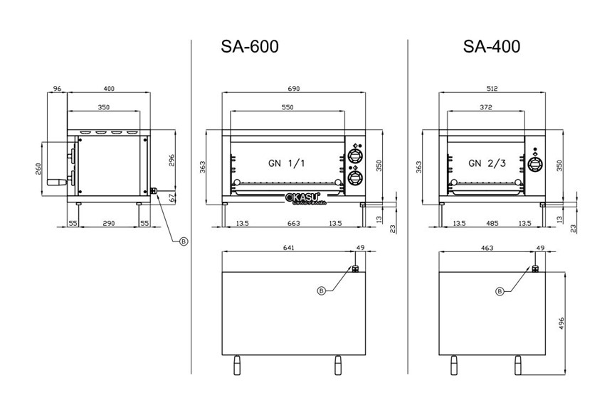 lo nuong dien salamander lotus sa-400 em hinh 0